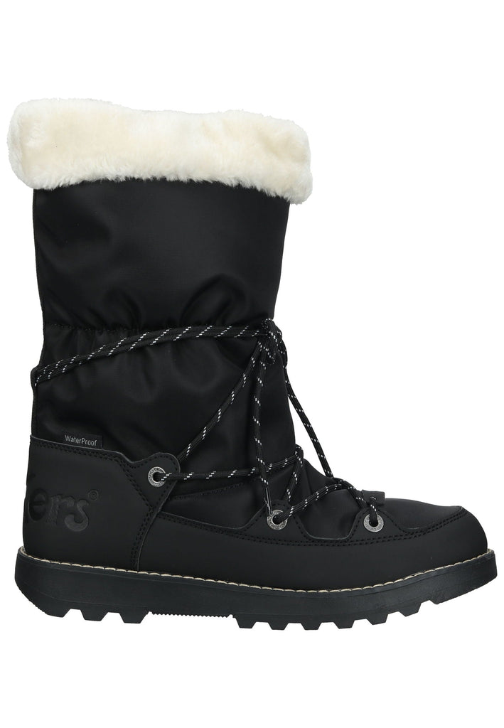Kickers Stiefel Nylon Schwarz Warmfutter - surf4shoes