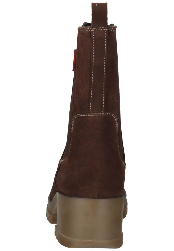 Kickers Stiefelette Leder/Textil Braun - surf4shoes