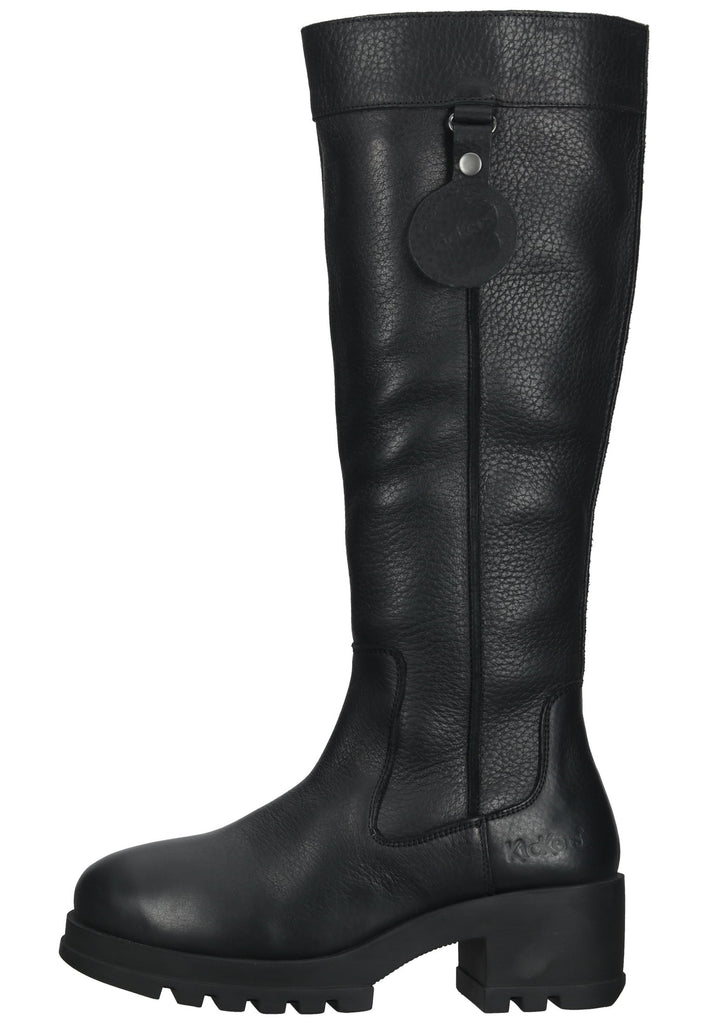 Kickers Stiefel Leder Schwarz - surf4shoes