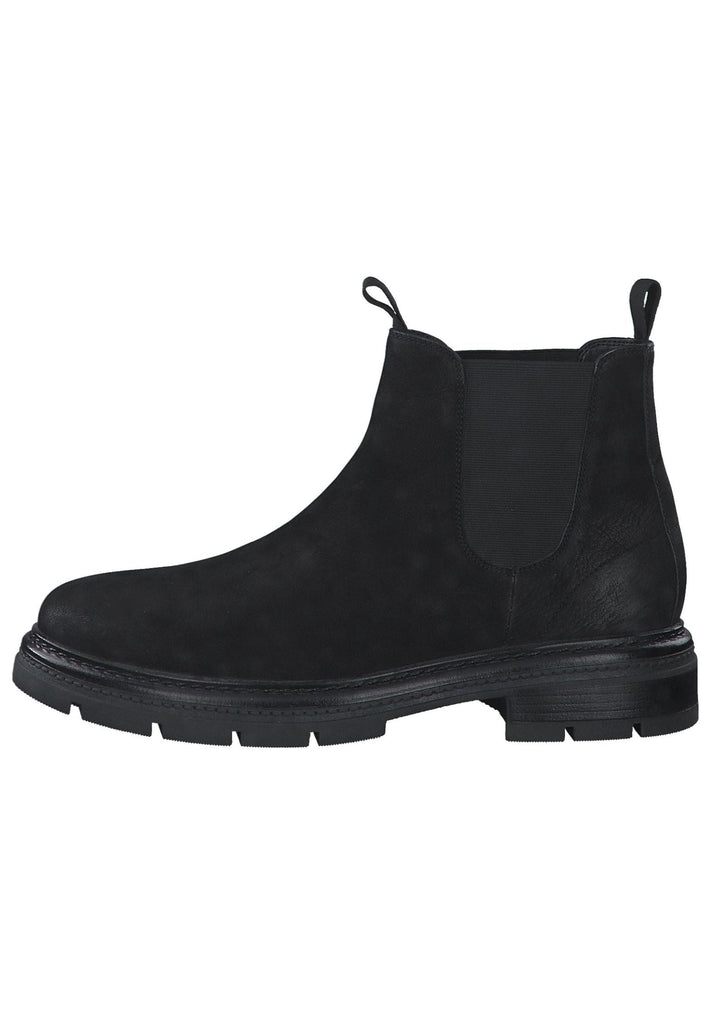 s.Oliver Stiefelette Veloursleder Schwarz - surf4shoes