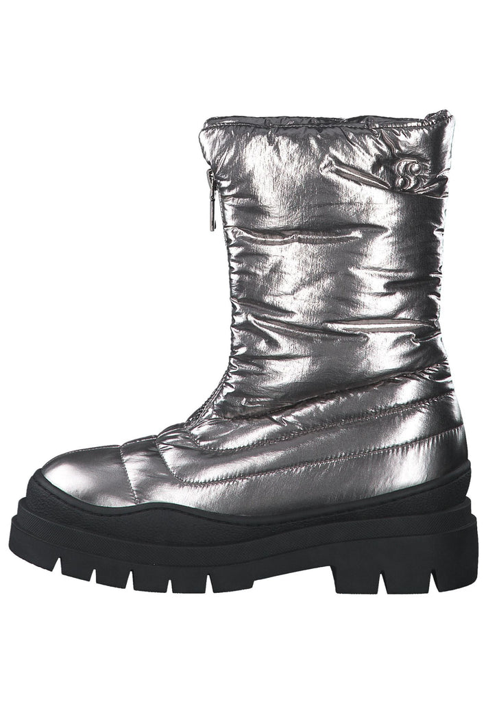 s.Oliver Stiefelette Textil Pewter - surf4shoes
