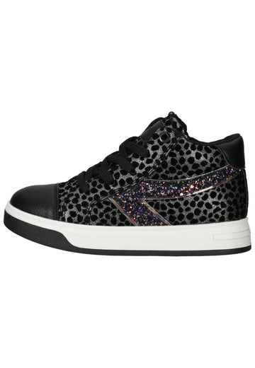 s.Oliver Sneaker Lederimitat/Textil Schwarz Kombi - surf4shoes