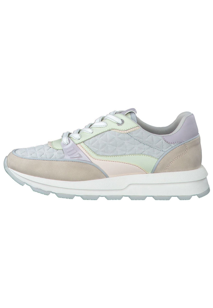 s.Oliver Sneaker Lederimitat/Textil Blau - surf4shoes