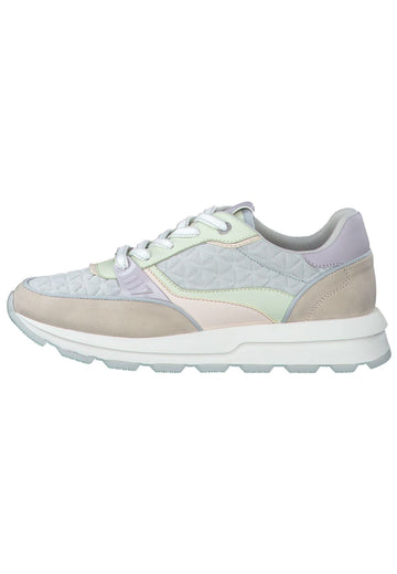 s.Oliver Sneaker Lederimitat/Textil Blau - surf4shoes