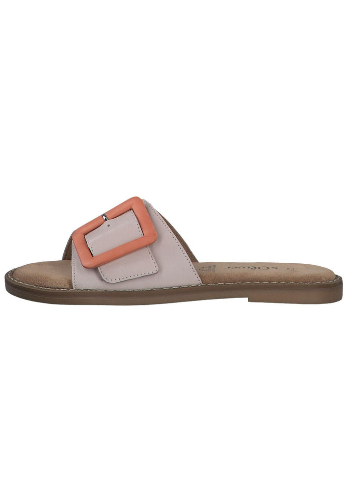 s.Oliver Pantoletten Leder Nude - surf4shoes
