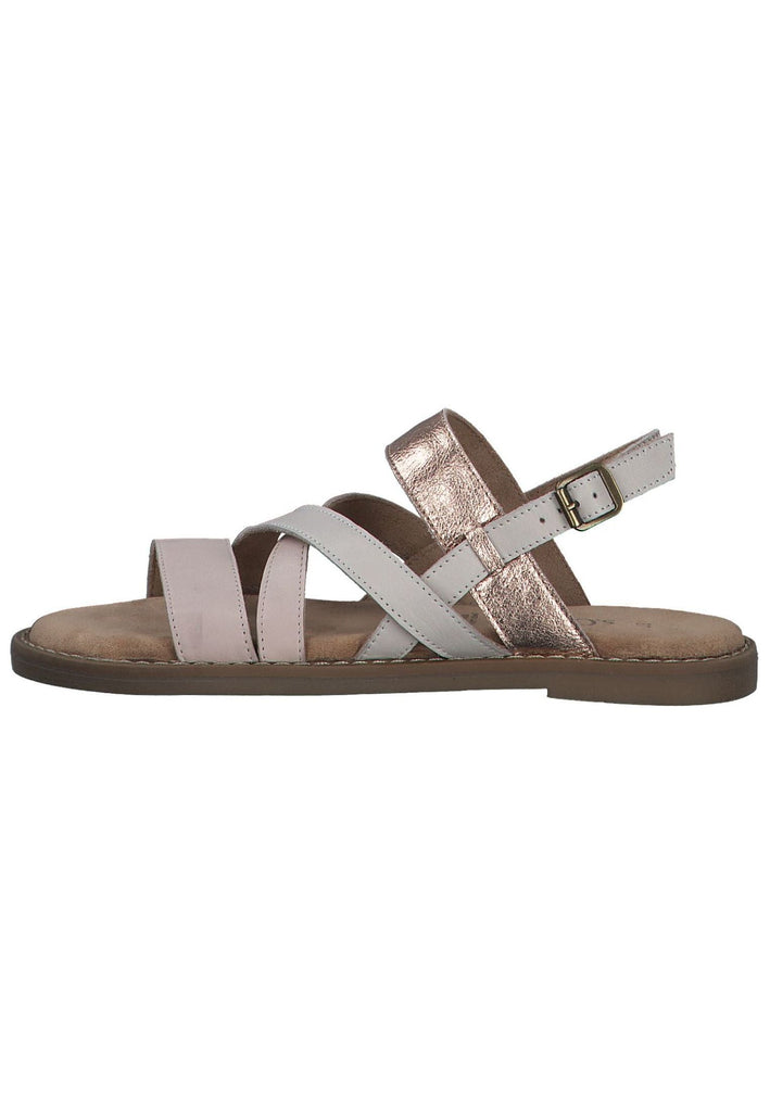 s.Oliver Sandalen Leder Rosegold - surf4shoes