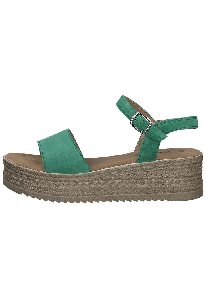 s.Oliver Sandalen Leder Grün - surf4shoes