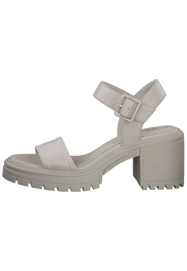 s.Oliver Sandalen Lederimitat Cream - surf4shoes