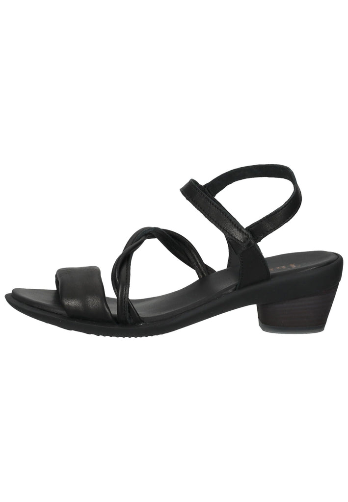 Think! Sandalen Glattleder Schwarz - surf4shoes
