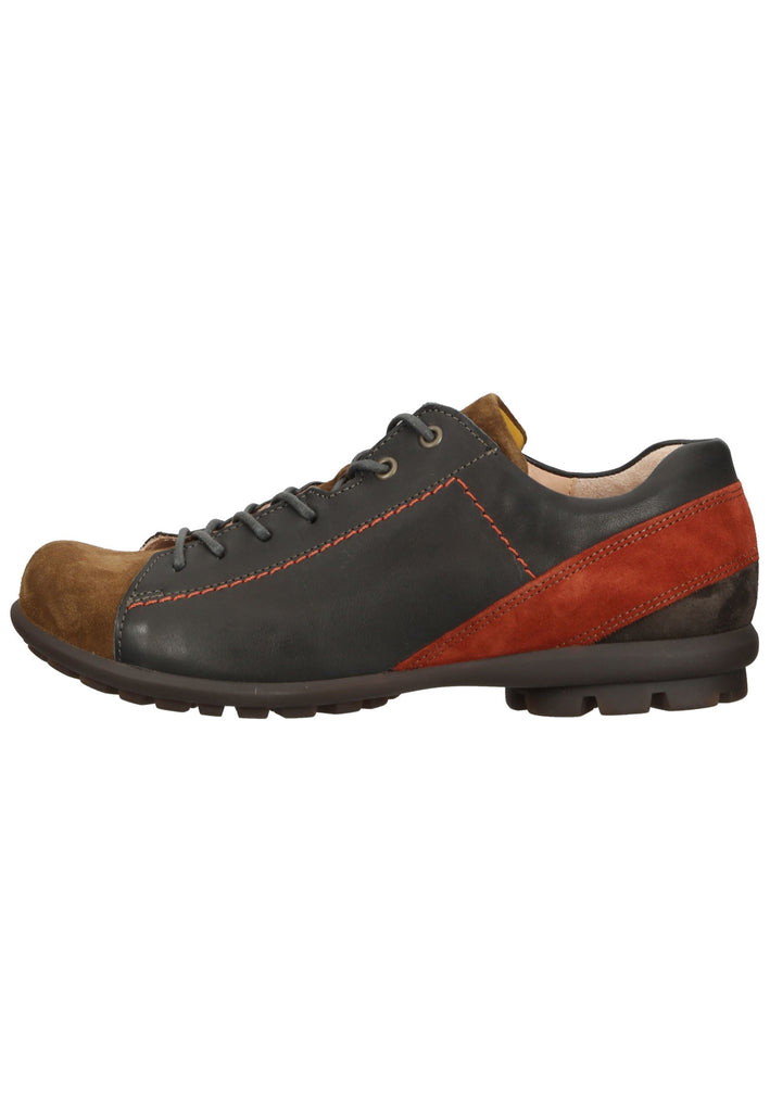 Think! Halbschuhe Veloursleder Braun/Grau - surf4shoes