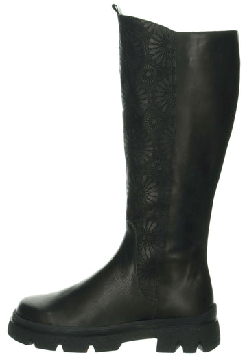 Think! Stiefel Glattleder Schwarz - surf4shoes