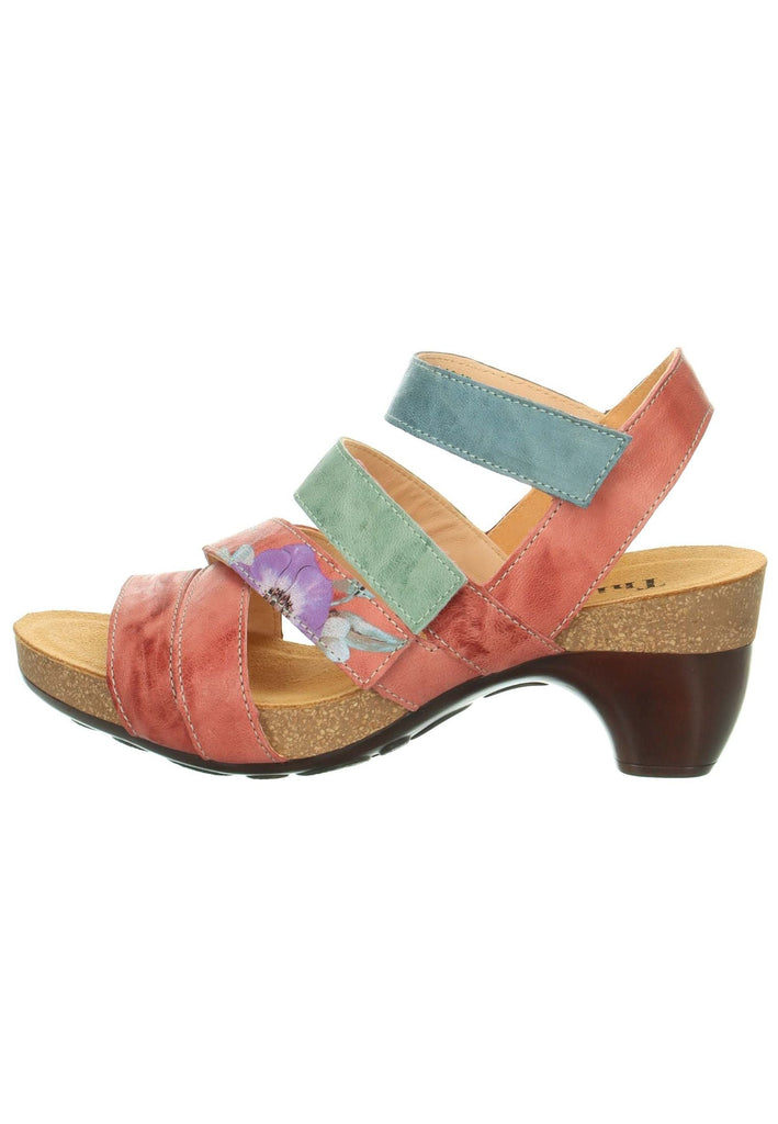 Think! Sandalen Leder Rosa/Hellblau - surf4shoes