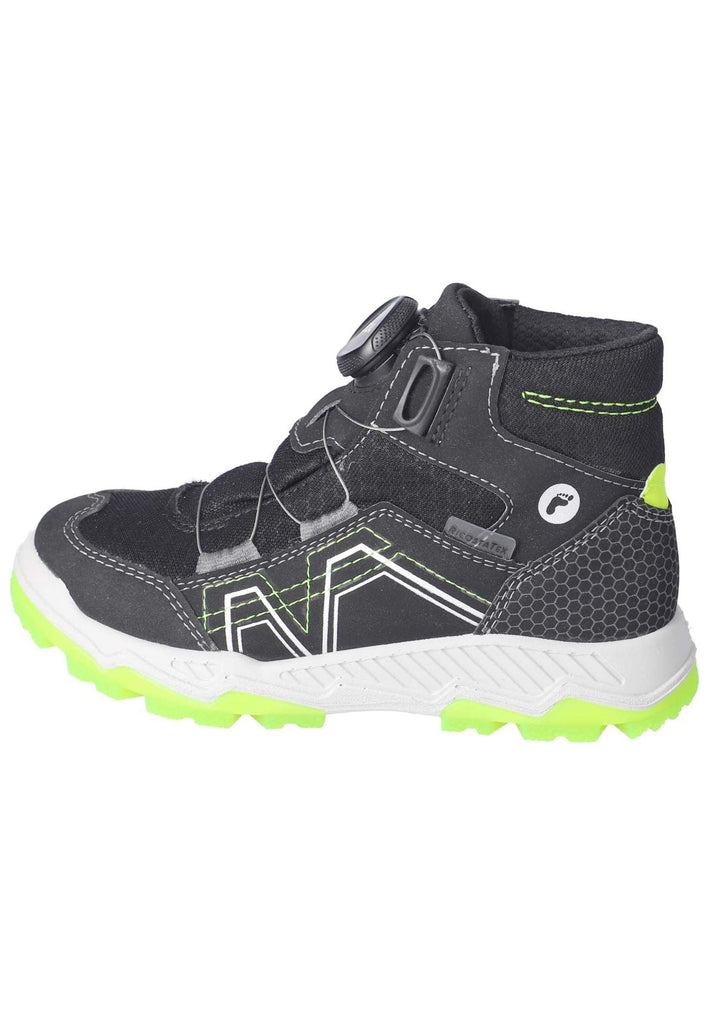 Ricosta Sneaker Lederimitat/Textil Schwarz - surf4shoes