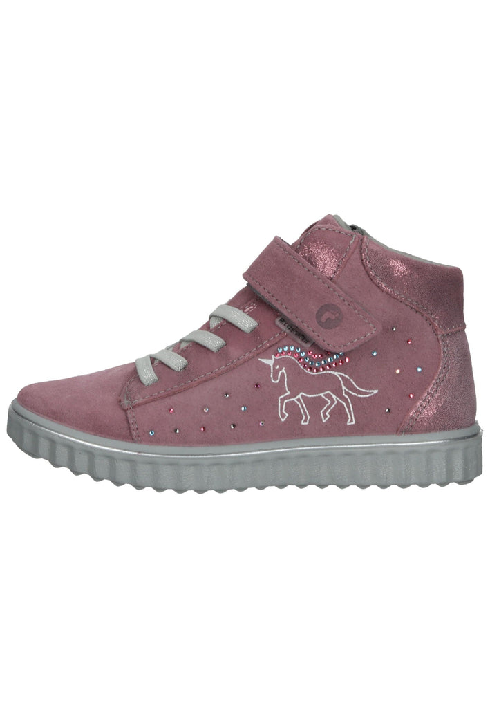 Ricosta Sneaker Veloursleder Rosa - surf4shoes