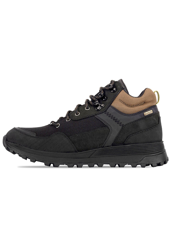 Clarks Wanderschuhe Veloursleder Schwarz - surf4shoes