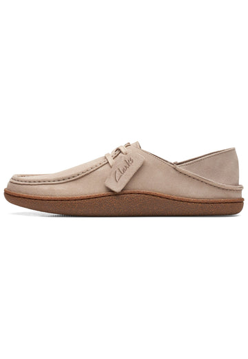 Clarks Halbschuhe Veloursleder Sand - surf4shoes