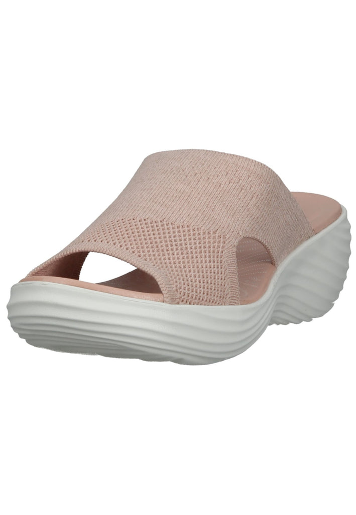 Clarks Pantoletten Textil Rosa - surf4shoes