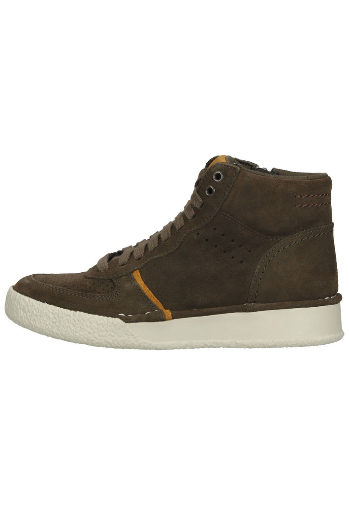 Clarks Sneaker Veloursleder Olive - surf4shoes
