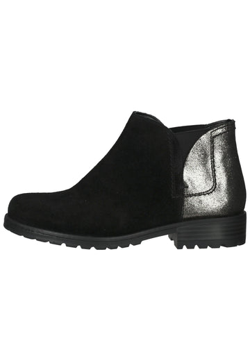 Clarks Stiefelette Veloursleder Schwarz - surf4shoes