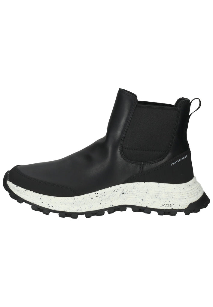Clarks Stiefelette Leder Schwarz - surf4shoes