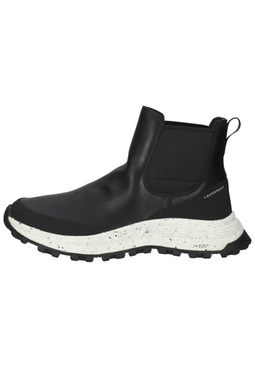 Clarks Stiefelette Leder Schwarz - surf4shoes
