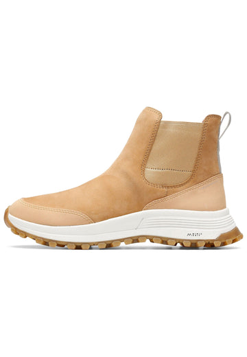 Clarks Stiefelette Nubukleder Tan - surf4shoes