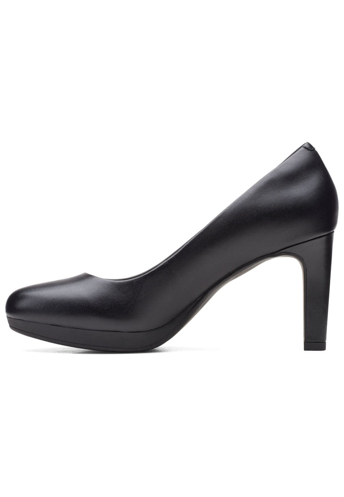 Clarks Pumps Leder Schwarz - surf4shoes