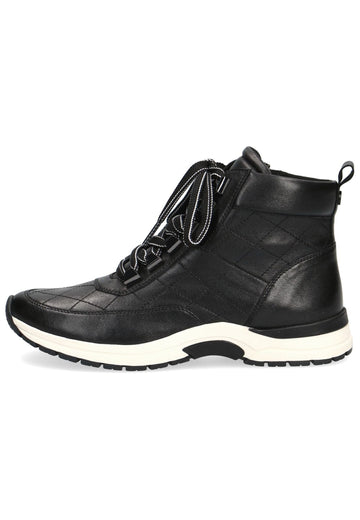 Caprice Sneaker Leder Schwarz - surf4shoes