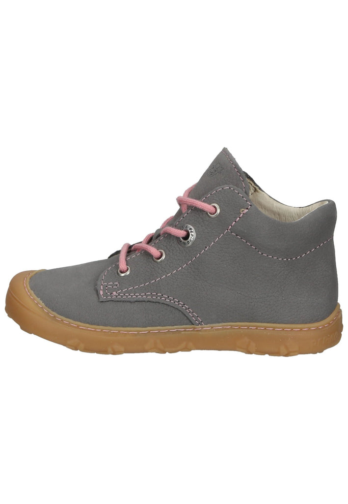 Pepino Halbschuhe Leder Grau/Rosa - surf4shoes