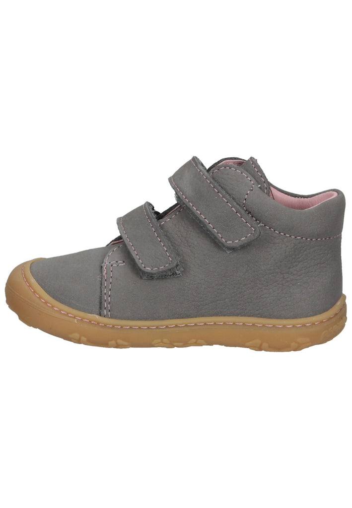 Pepino Halbschuhe Leder Grau/Rosa - surf4shoes
