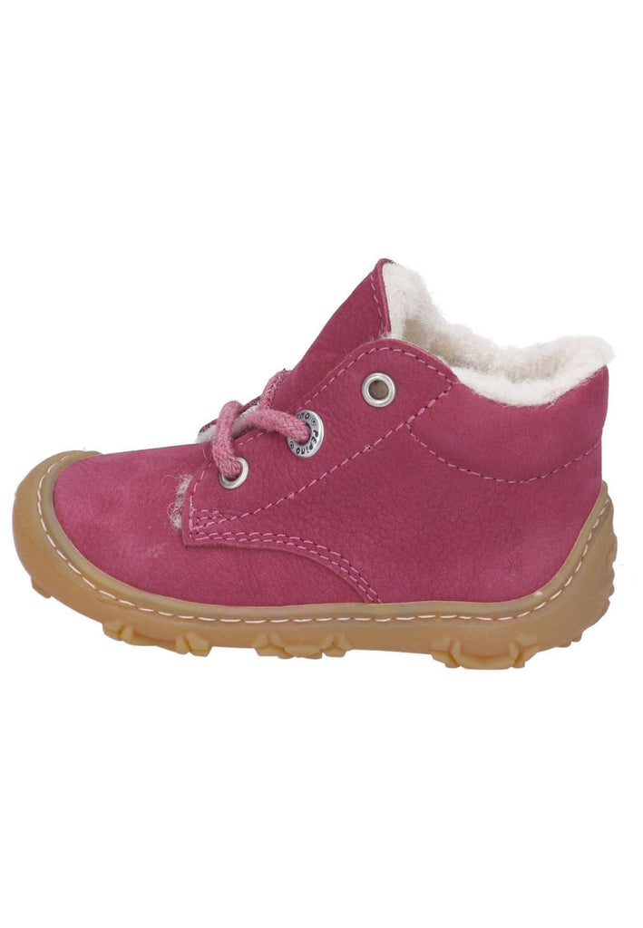 Pepino Halbschuhe Leder Fuchsia Warmfutter - surf4shoes