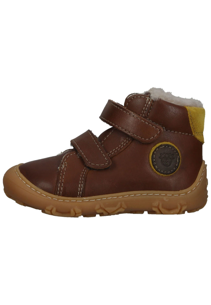 Pepino Halbschuhe Leder Cognac Warmfutter - surf4shoes