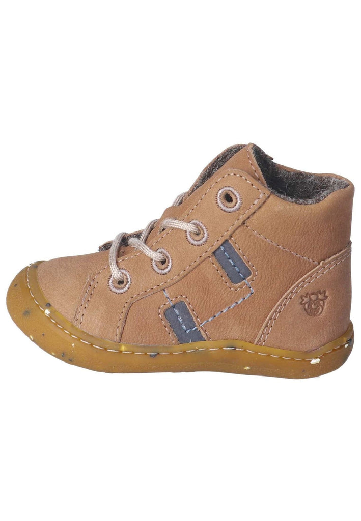 Pepino Halbschuhe Leder Caramel Warmfutter - surf4shoes