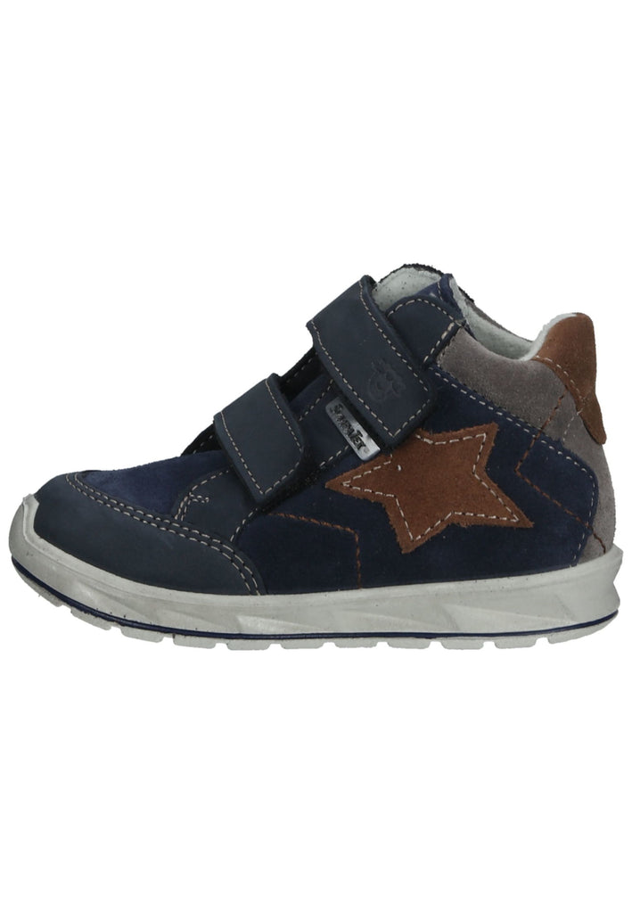 Pepino Sneaker Veloursleder/Textil Dunkelblau/Braun - surf4shoes