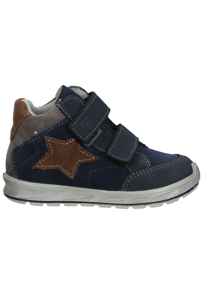 Pepino Sneaker Veloursleder/Textil Dunkelblau/Braun - surf4shoes
