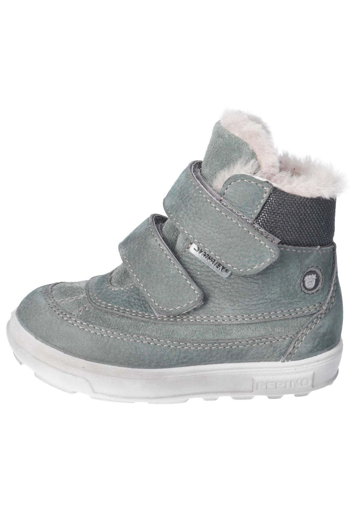 Pepino Stiefelette Veloursleder/Textil Mint Warmfutter - surf4shoes