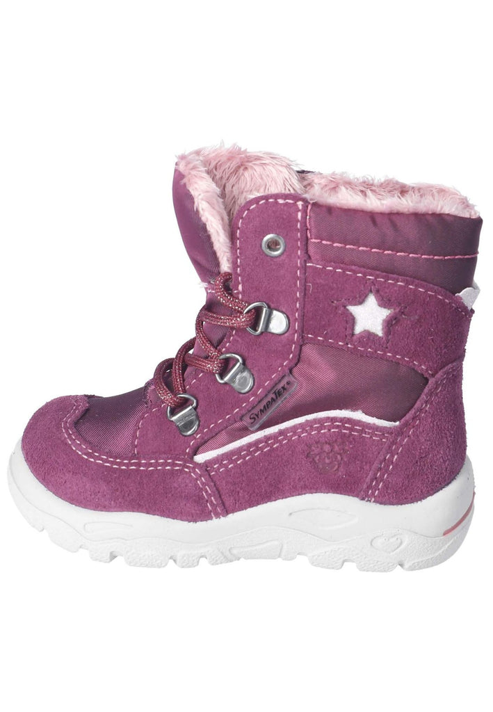 Pepino Stiefelette Leder/Textil Merlot Warmfutter - surf4shoes