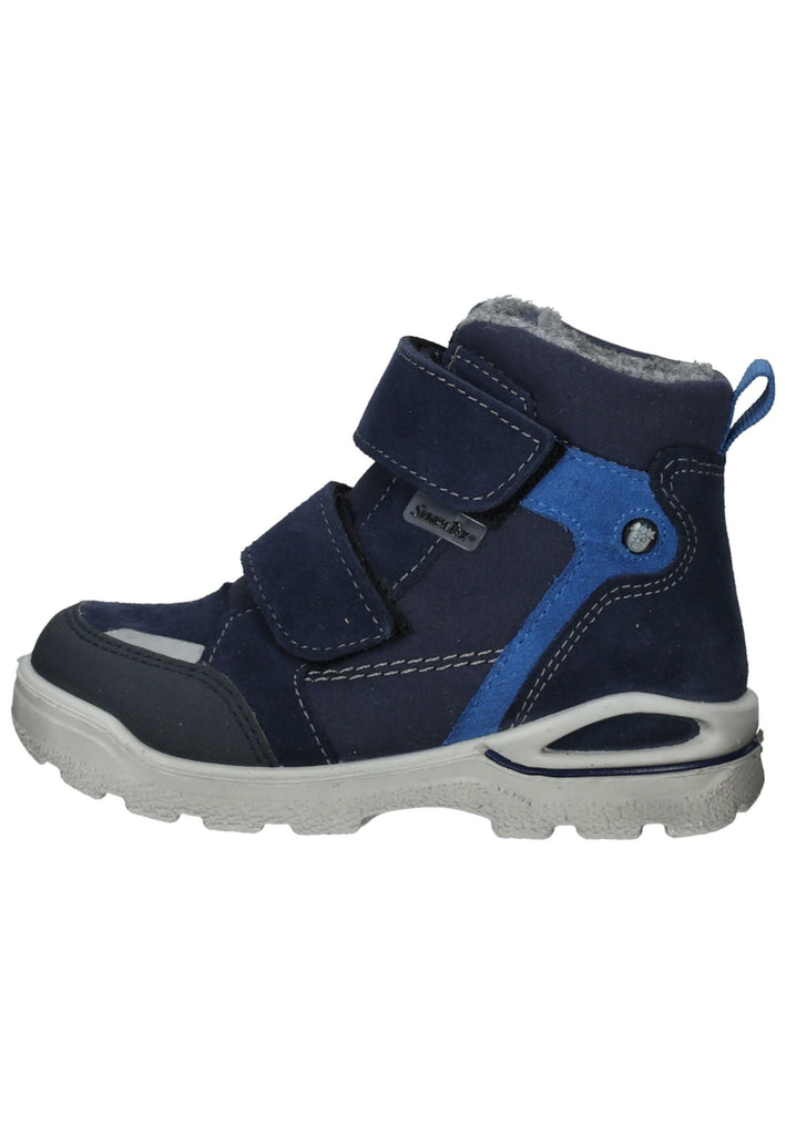 Pepino Stiefelette Veloursleder/Synthetik Dunkelblau Warmfutter - surf4shoes