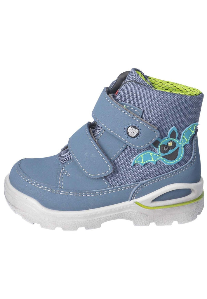 Pepino Stiefelette Lederimitat/Textil Blau/Grün Warmfutter - surf4shoes