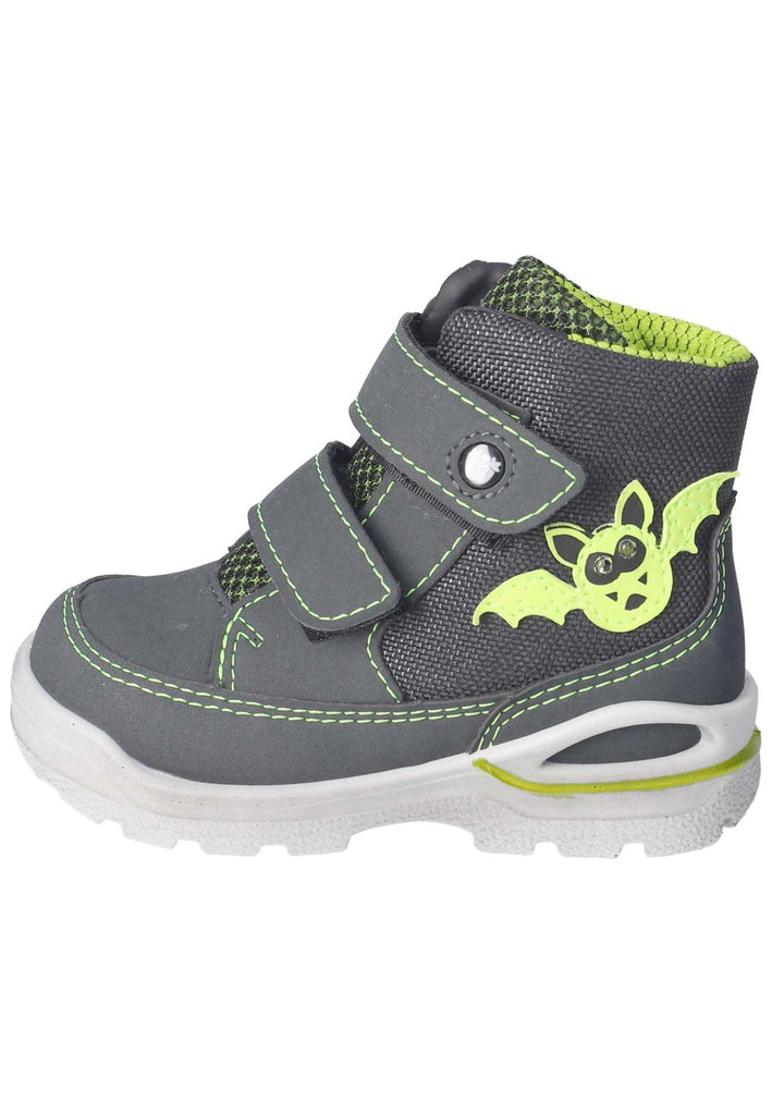 Pepino Stiefelette Lederimitat/Textil Carbon Warmfutter - surf4shoes