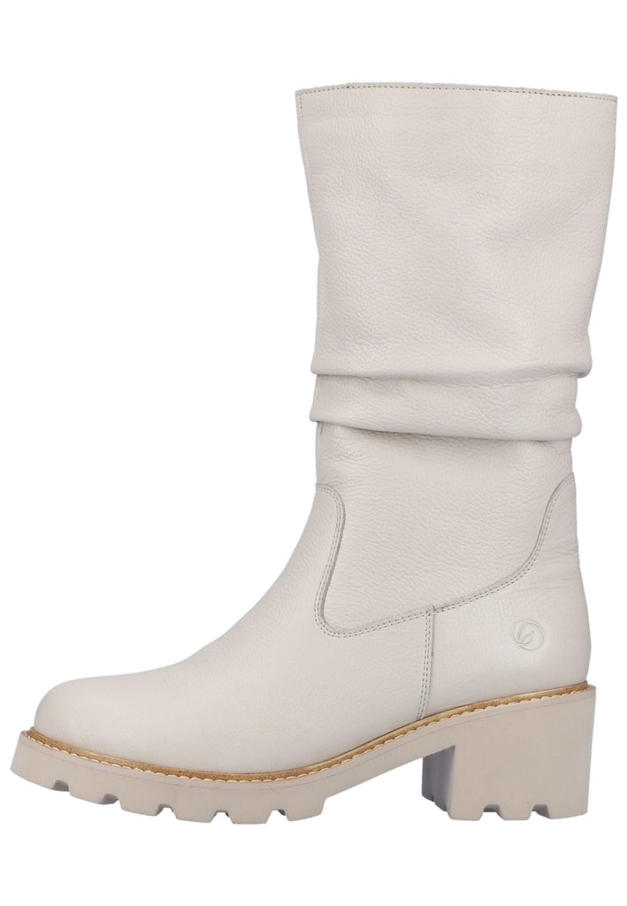 Remonte Stiefelette Glattleder Weiß Warmfutter - surf4shoes