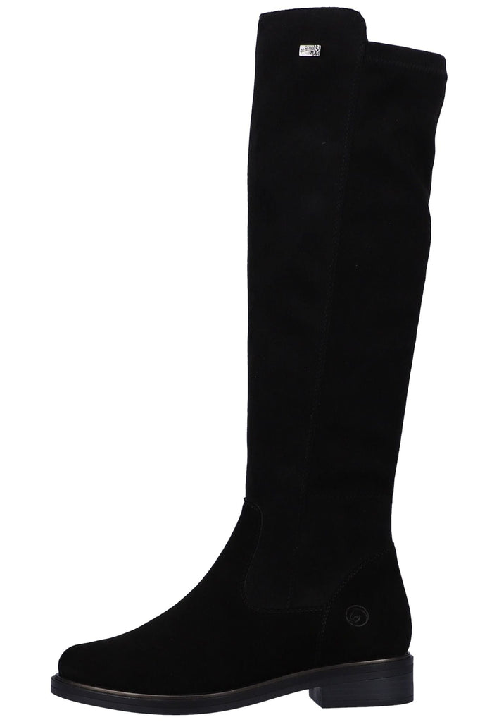 Remonte Stiefel Leder Schwarz - surf4shoes