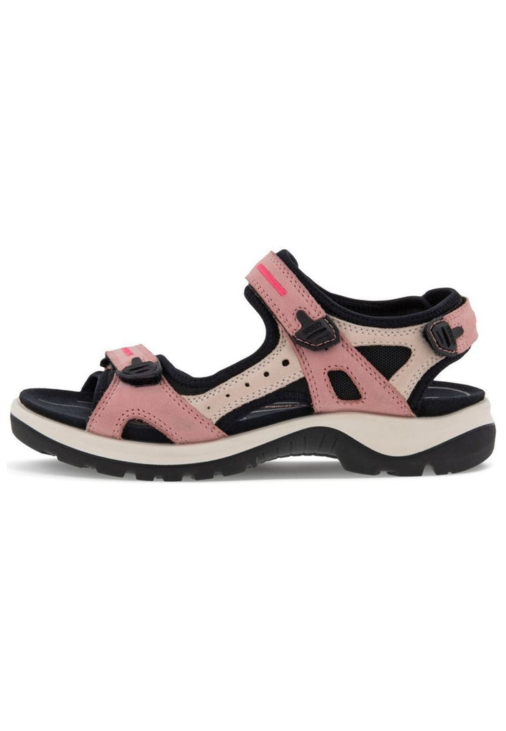 ecco Sandalen Leder/Textil Rosa - surf4shoes