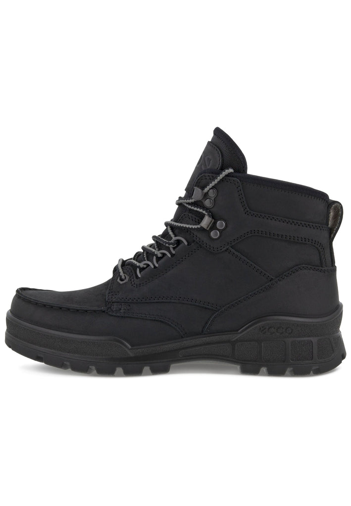 ecco Stiefelette Nubukleder Schwarz/Grau - surf4shoes