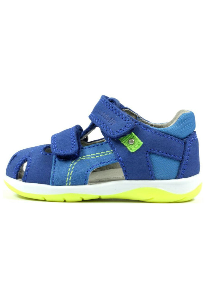 Richter Halbschuhe Veloursleder/Textil Blau - surf4shoes