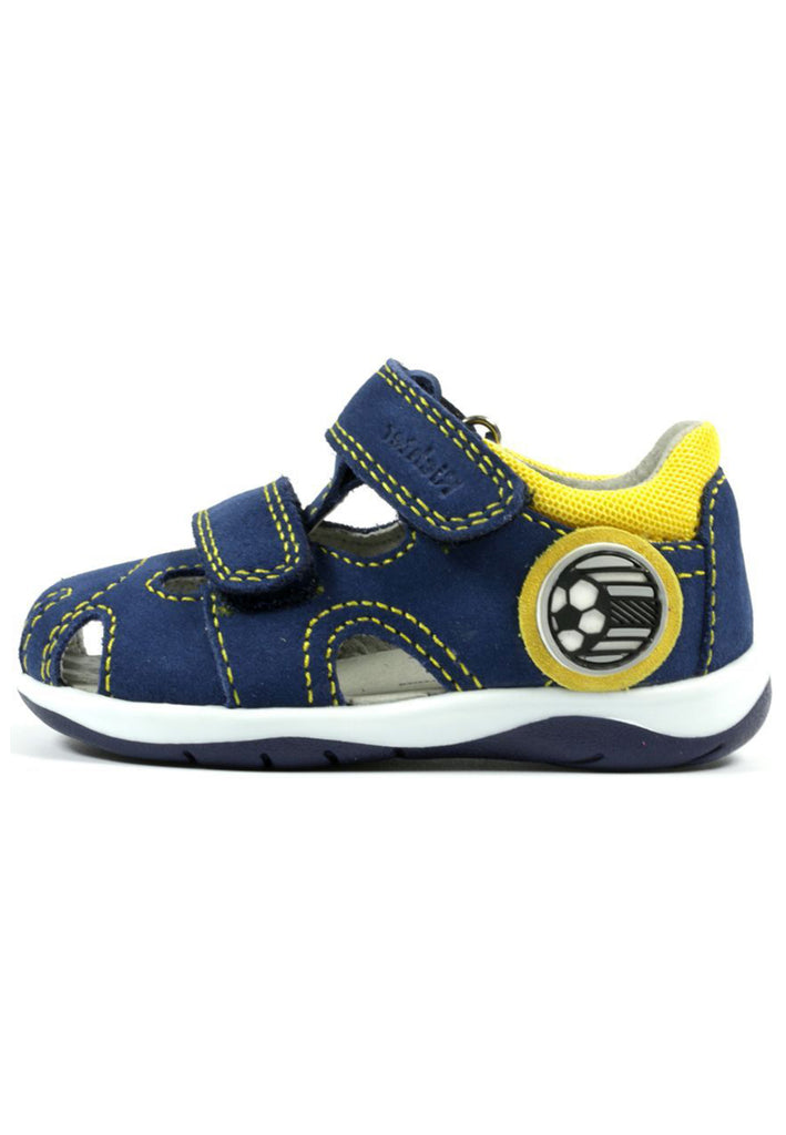 Richter Halbschuhe Veloursleder/Textil Dunkelblau - surf4shoes