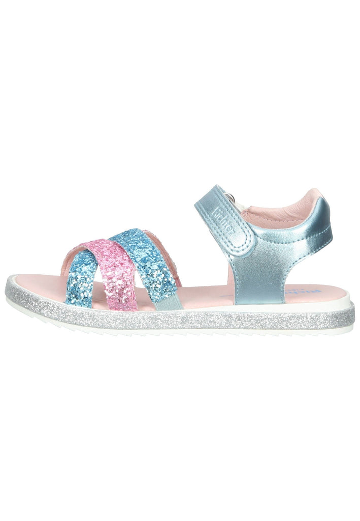 Richter Sandalen Textil Blau/Pink - surf4shoes