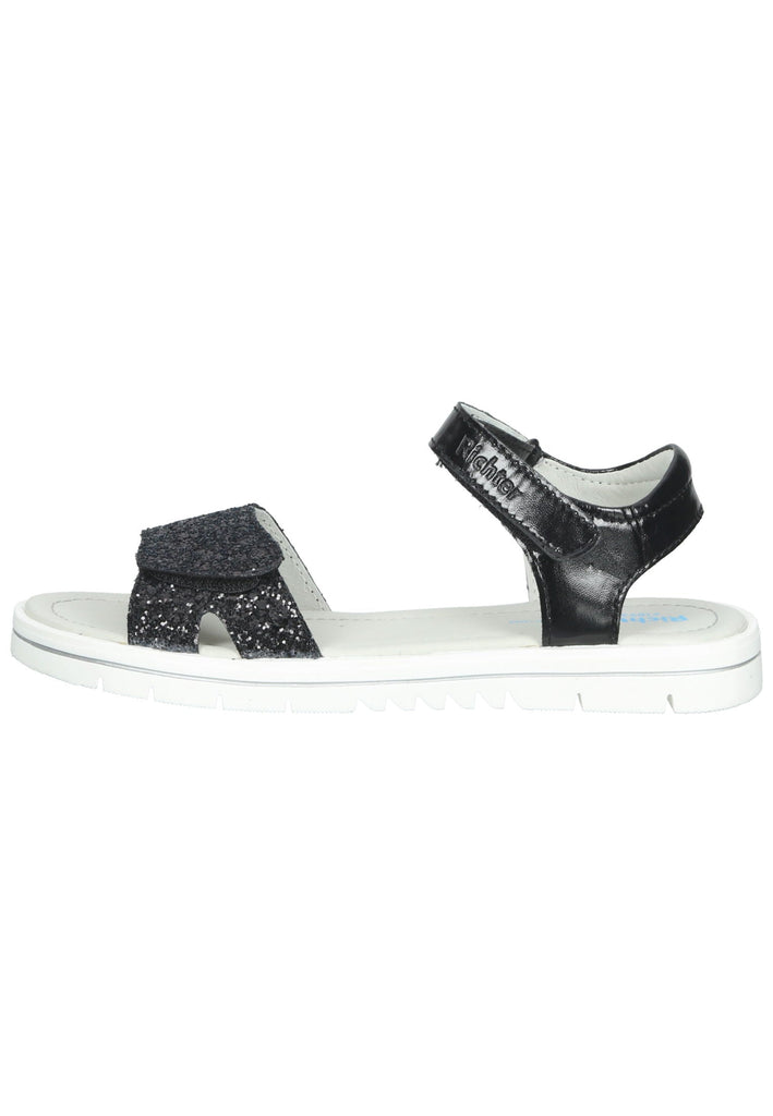 Richter Sandalen Textil Schwarz - surf4shoes