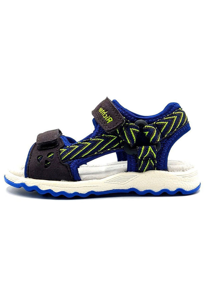 Richter Sandalen Textil Grau/Blau - surf4shoes