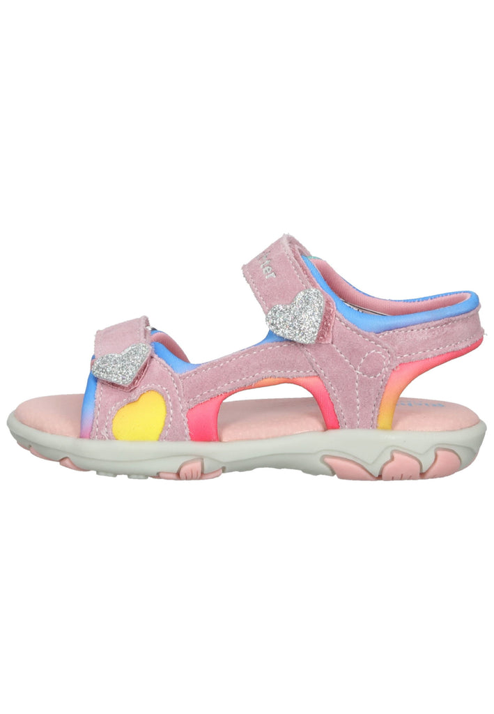 Richter Sandalen Leder/Textil Hellrosa - surf4shoes